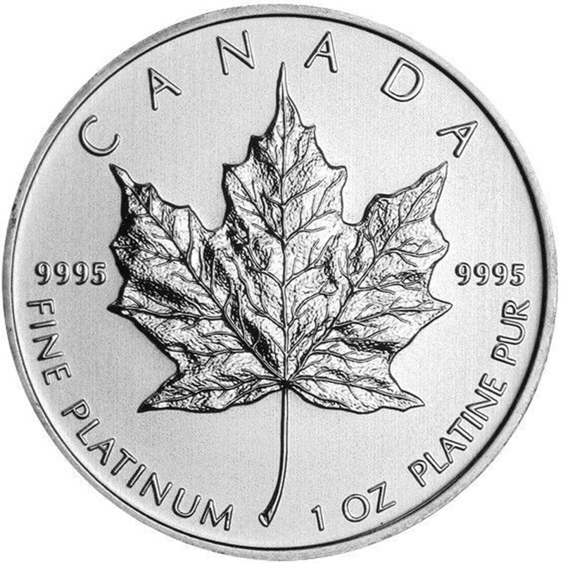 2025 Maple Leaf $50 1 oz Platinum Coin